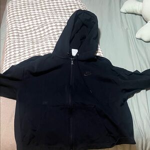 Nike Dark Hoodie with Logo